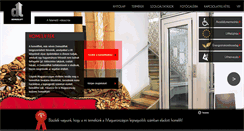 Desktop Screenshot of domuslift.hu