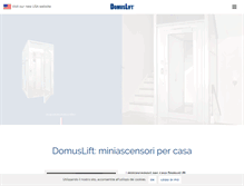 Tablet Screenshot of domuslift.com